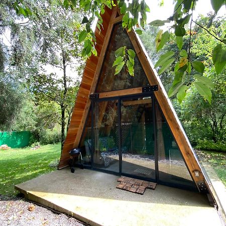 טפוזטלן Cabanas Alpina, Romantica Y Acogedora A 10 Minutos Del Centro מראה חיצוני תמונה