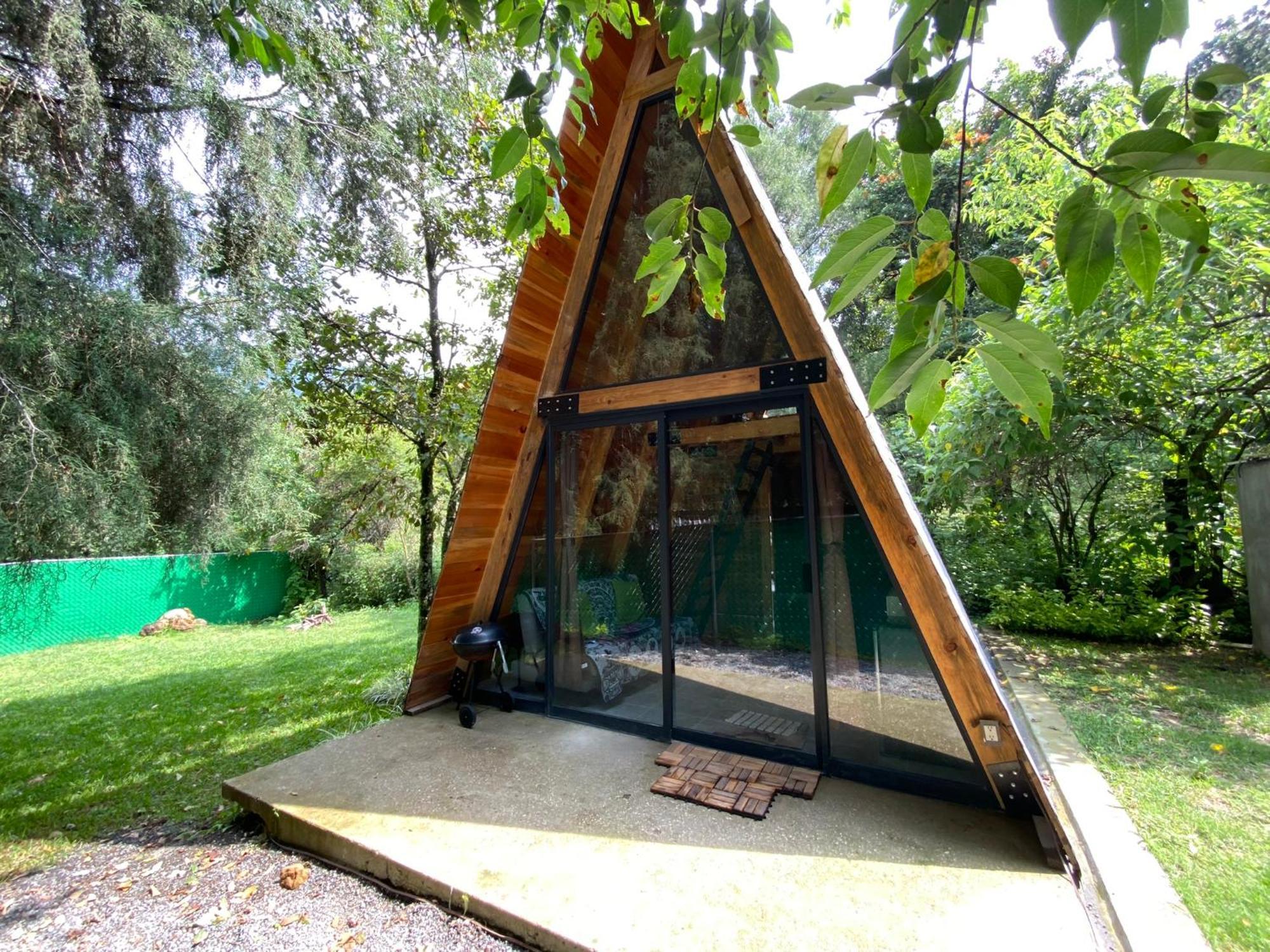 טפוזטלן Cabanas Alpina, Romantica Y Acogedora A 10 Minutos Del Centro מראה חיצוני תמונה