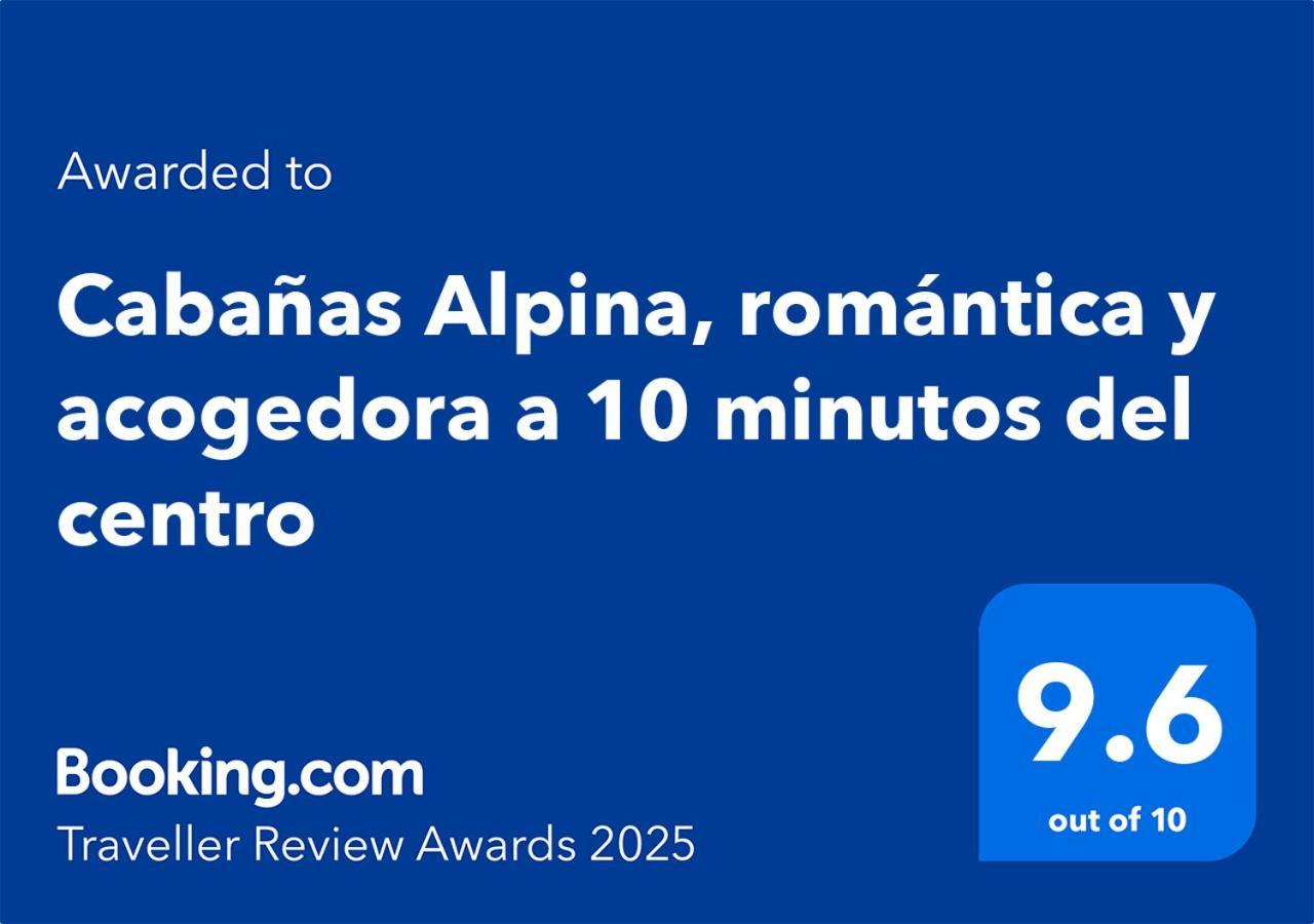 טפוזטלן Cabanas Alpina, Romantica Y Acogedora A 10 Minutos Del Centro מראה חיצוני תמונה